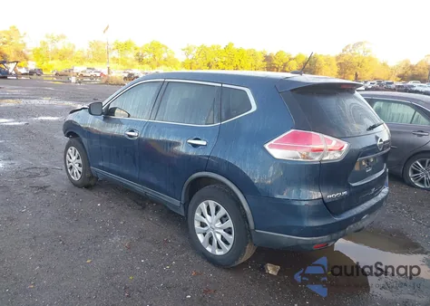 2015 Nissan Rogue S from USA, damaged, VIN KNMAT2MV6FP527313